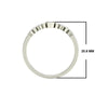 varitsa-jewellers - 0.05ct Round Diamond Gold Engagement Ring - 27GG07